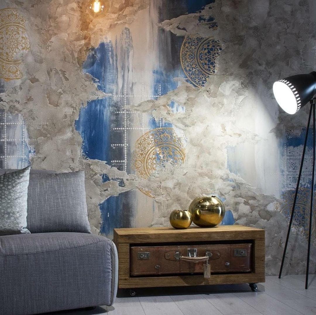 Mr.K Interiors decorative wall finish visual